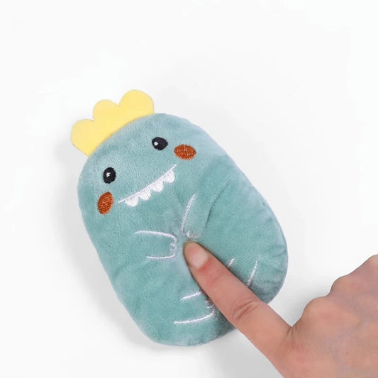 Jouet en peluche avec herbe à chat